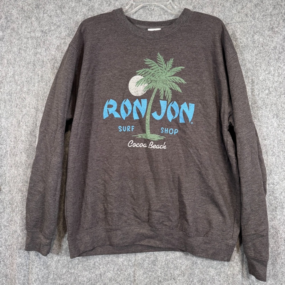 Vtg Ron Jon Surf Shop Sweatshirt Mens XL Cocoa Beach Florida Beach 90s